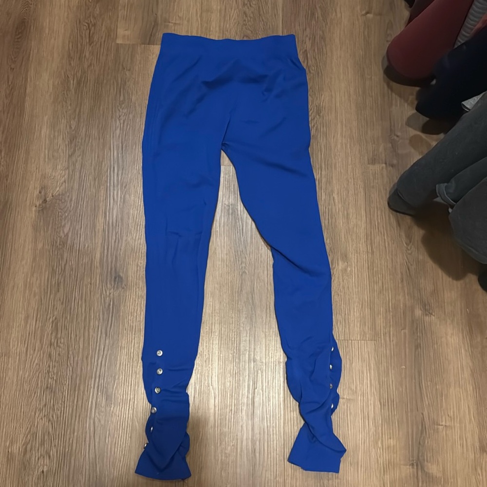Royal blue leggings